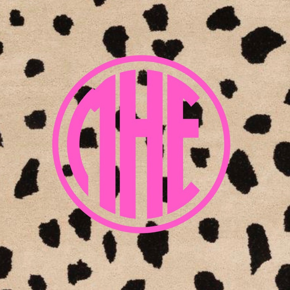 🎀FREE🎀Monogram Background Custom🛍🛍 - Picture 3 of 8